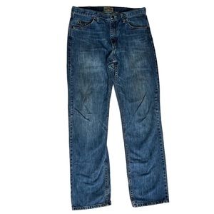 **WRANGLER** 20X STRAIGHT LEG JEANS 34X36 (msr 33"x35")